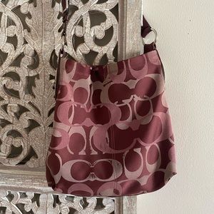 Coach slouchy shoulder tote